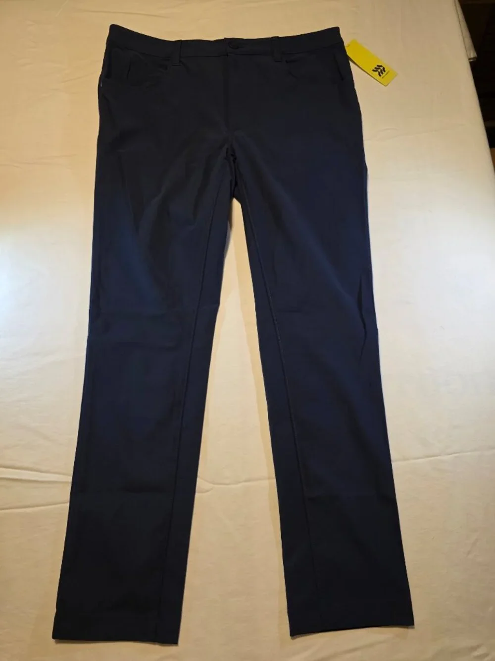Men's 360 Lifestyle Slim Fit 5-Pocket Pants - All in Motion Navy Blue 36x30: Moi
